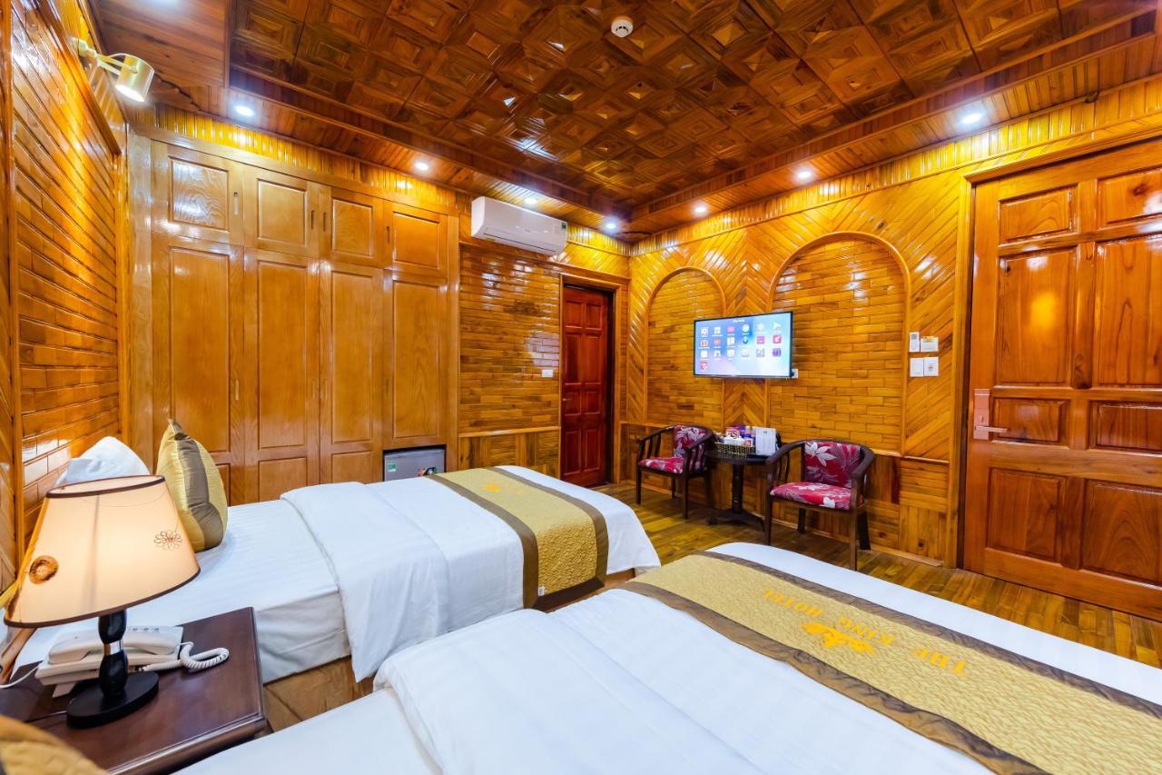 Theking Hotel Huong Gia Bagian luar foto